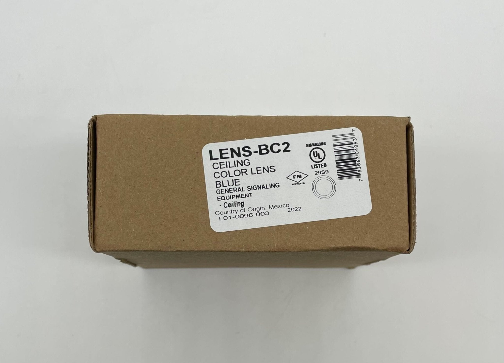 System Sensor LENS-BC2 fire alarm sensor with lens, used in fire detection systems for enhanced safety and visibility.
