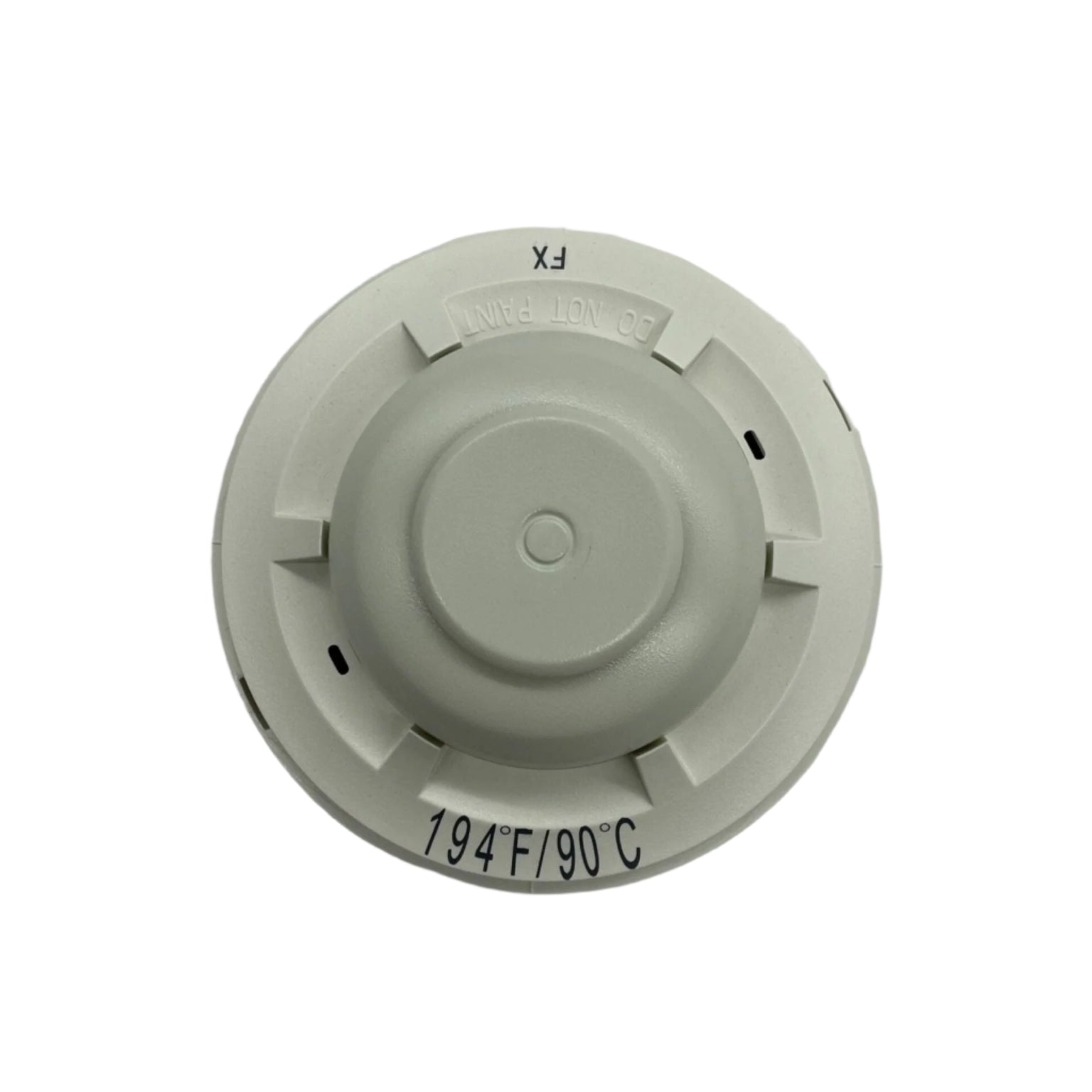 System Sensor 5624 heat detector with a round white sensor head, designed for fire detection and safety in building systems.