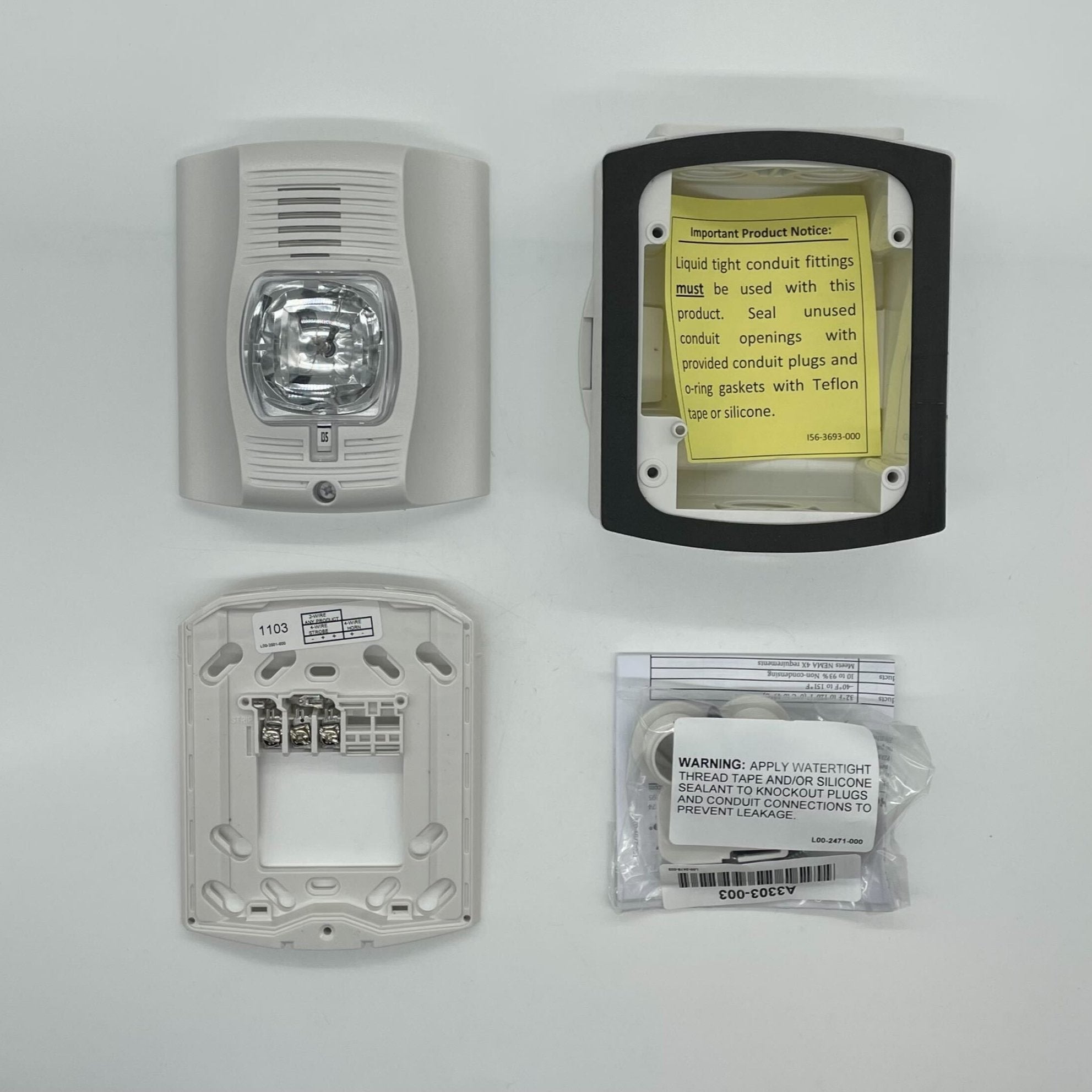 System Sensor P2WHK-P - The Fire Alarm Supplier