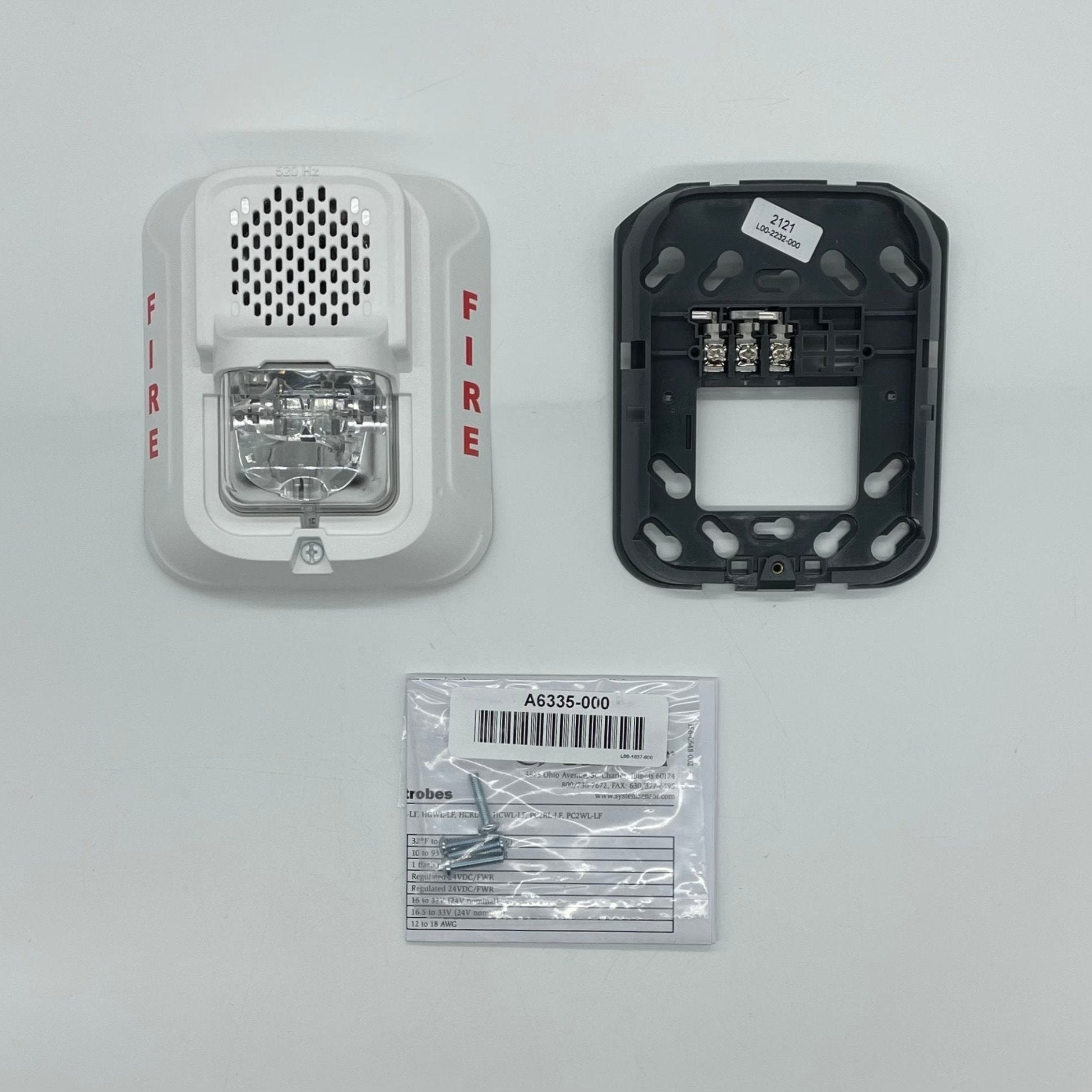 System Sensor P2WL-LF - The Fire Alarm Supplier