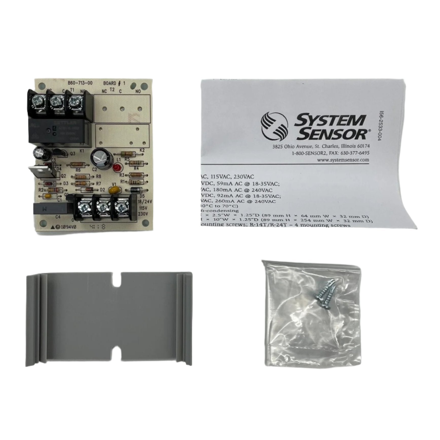 System Sensor R-10T Multi-Voltage Relay - The Fire Alarm Supplier