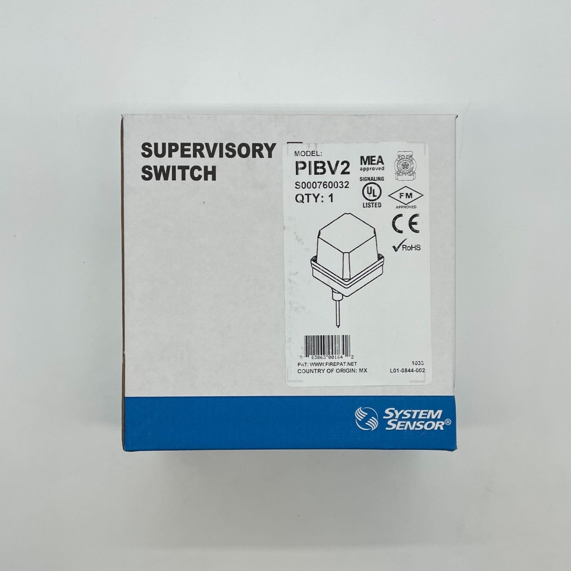 System Sensor PIBV2 Valve Supervisory Switch - The Fire Alarm Supplier