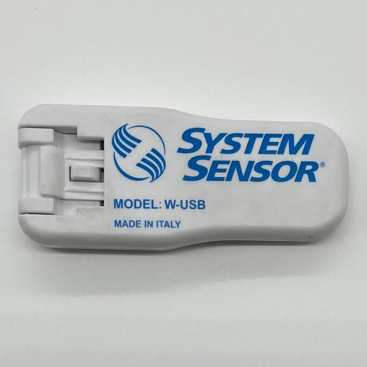 System Sensor W-USB software interface device with USB connection for system integration and configuration.
