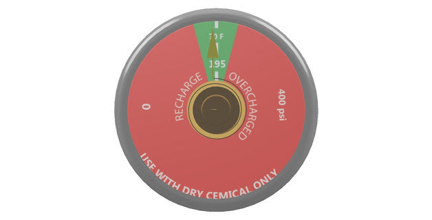 Amerex Fire 03106-P006 Gauge 195 BR BCF Sales Pack of 6