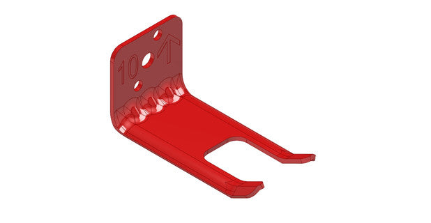 Amerex Fire 05525-P006 Bracket Wall 820 Red AL Sales Pack of 6