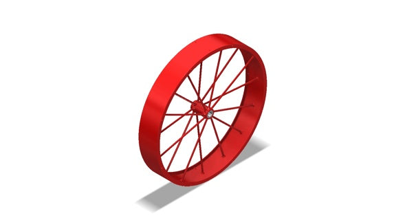 Amerex Fire 7026 Wheel Assembly 36X6 Red Sales