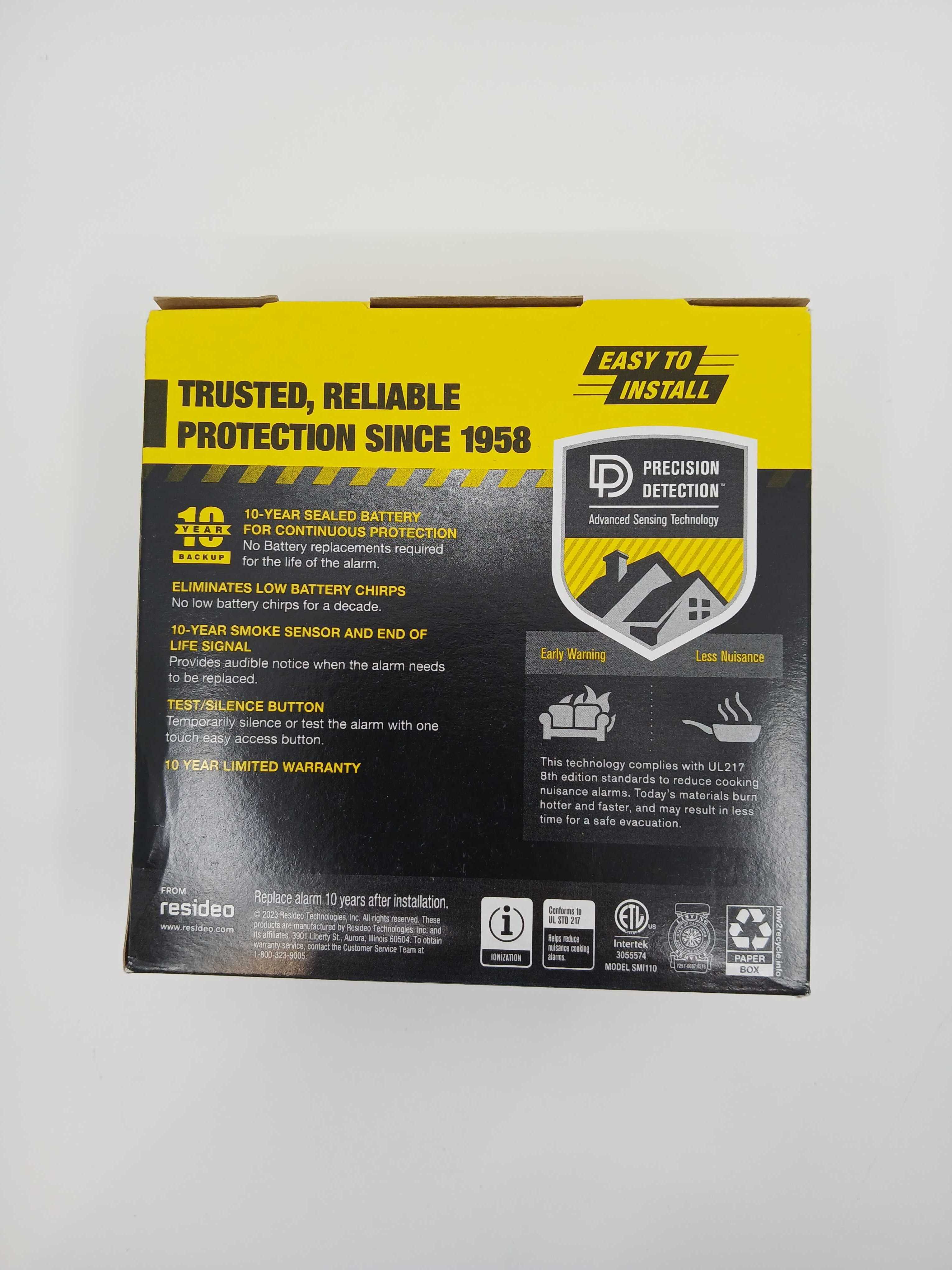 BRK SMI110 10-Year Sealed Battery Ionization Smoke Alarm (1046858) - The Fire Alarm Supplier