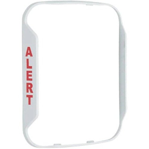 System Sensor BZSPW-AL L Series wall white bezel kit for fire alarms, shown in a 5-pack with mounting hardware.