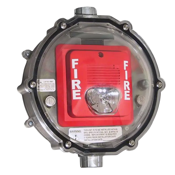 STI STI-1229HTR Stopper Dome Heated for Strobe Only NEMA 4X - 110 VAC