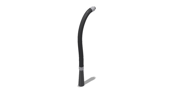 Amerex Fire 11658 Hose Assembly AL 1/2"X.221 20
