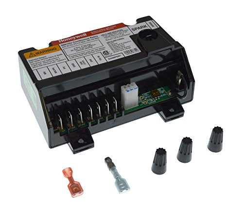 Resideo S8610U3009/U multi-system intermittent pilot ignition module for fire alarm systems, shown in a close-up view.