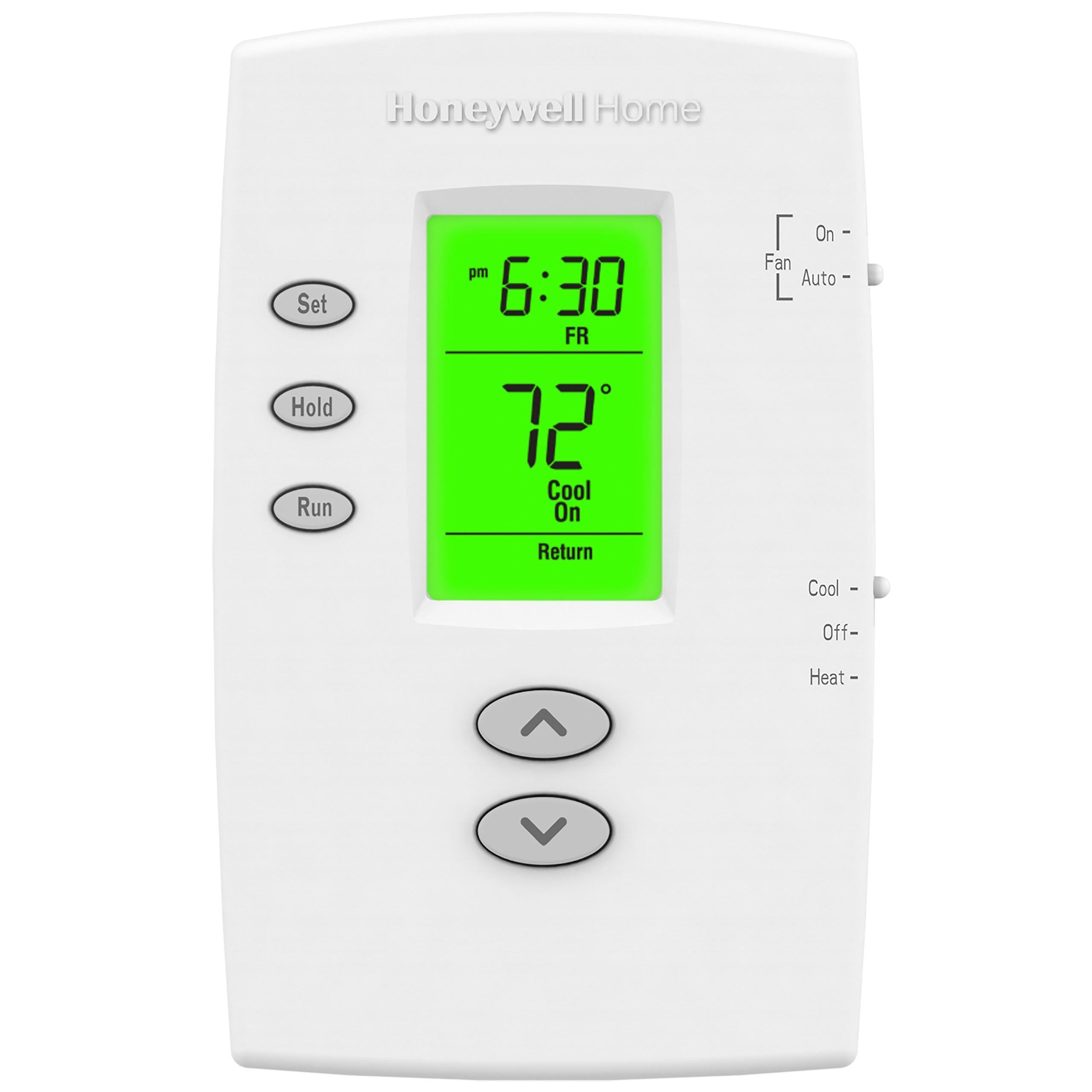 Resideo TH2110DV1008/U PRO 2000 Programmable, 1H/1C, Vertical Thermostat, TH2110DV1008