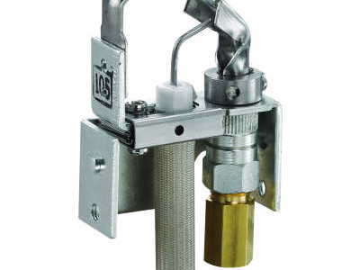 Resideo Q3451U1000/U Universal Intermittent Pilot Burner w/ Target Style Hood & Integral Ignition Wire, Q3451U1000