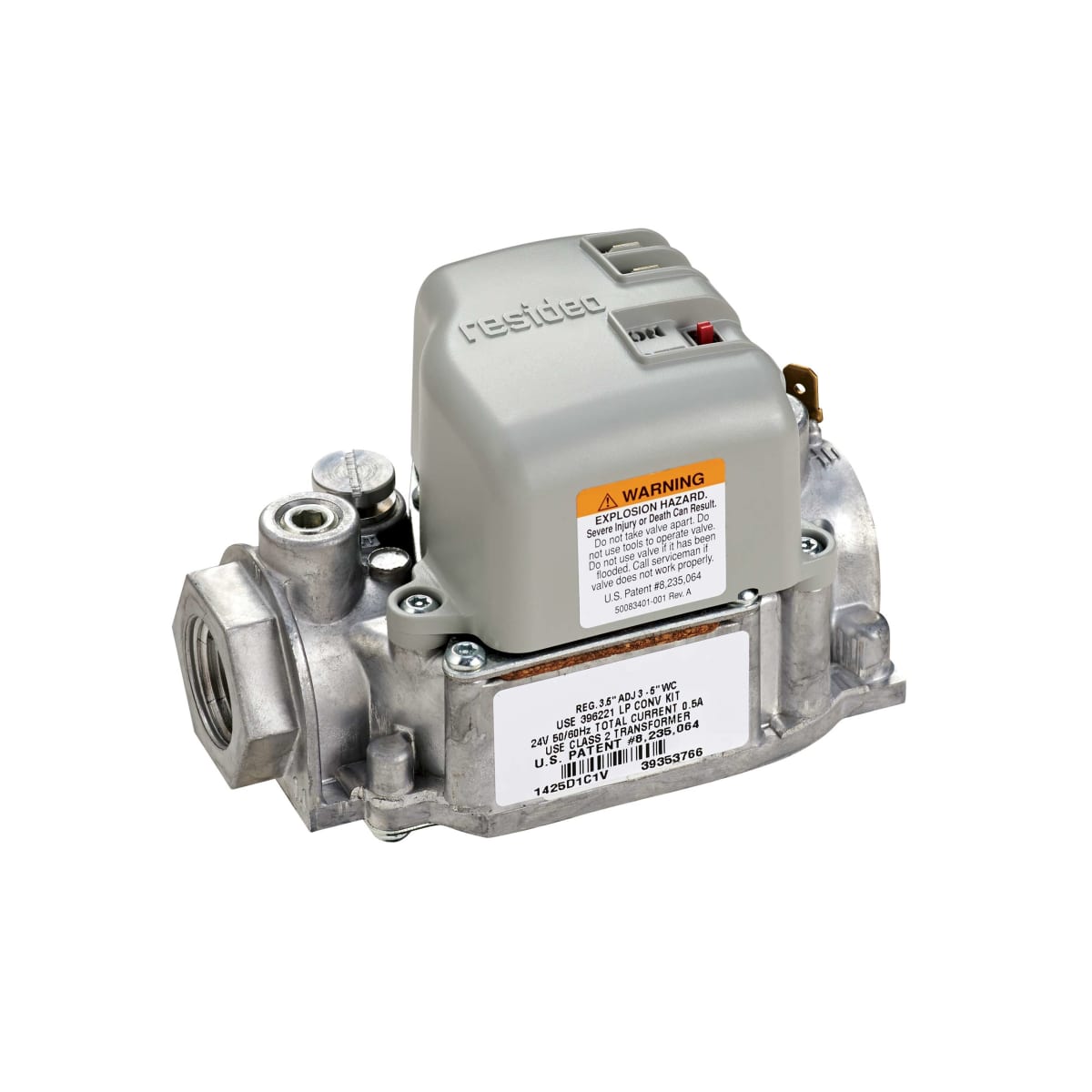 Resideo VR8215S1230T/U Standard Dual Direct Ignition Gas Valve - Single Stage for Lennox, VR8215S1230T