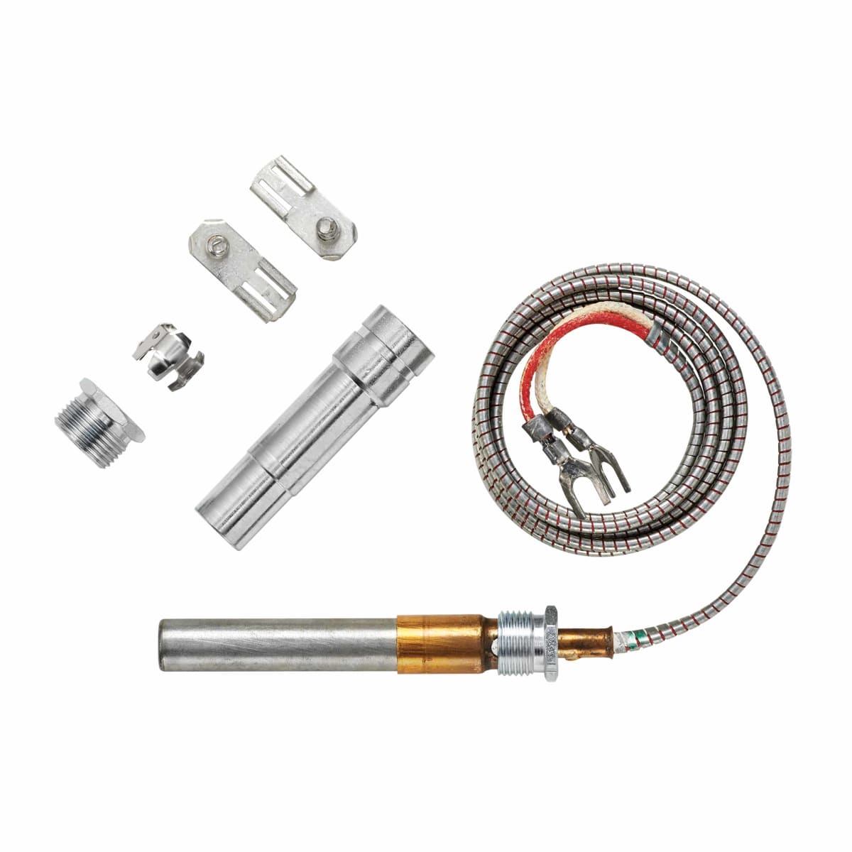Resideo Q313U3000/U 35" Universal Thermopile, 750 mV with PG9 Adapter and Push-In Clip, Q313U3000