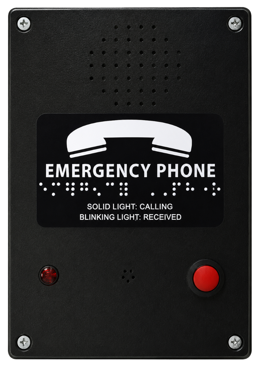 Rath Communications 2100-956BL ADA Smartphone - 120V/24V