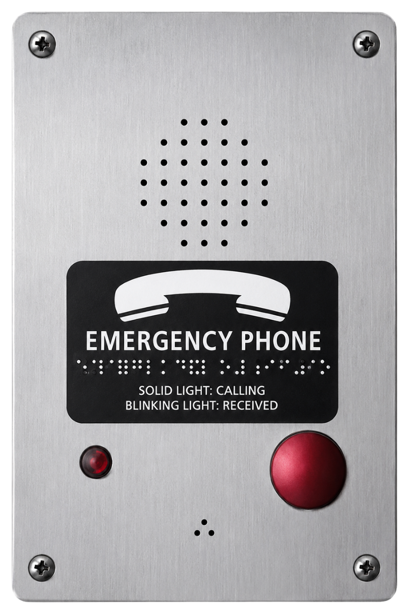 Rath Communications 2100-956SRM SS Call Box - 24V