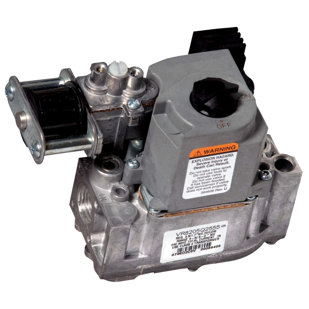 Resideo VR8205Q2795T/U 2-Stage Dual Direct Ignition Gas Valve - for Lennox, VR8205Q2795T