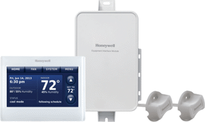 Resideo YTHX9421R5085WW/U Prestige IAQ Kit with RedLINK Technology (Includes White Thermostat, EIM & 2 Duct Sensors), YTHX9421R5085WW