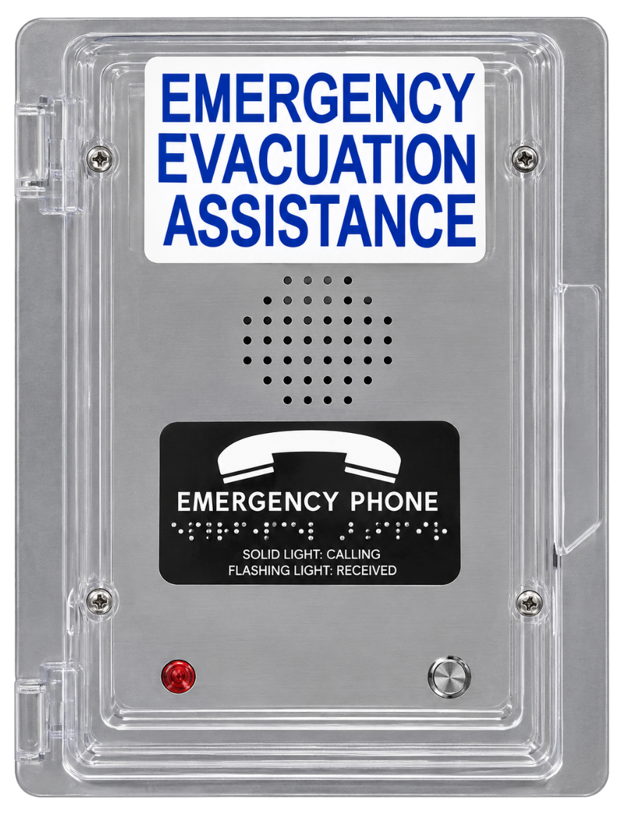 Rath Communications 2400-805SSPC2 SS Surface Mount Phone