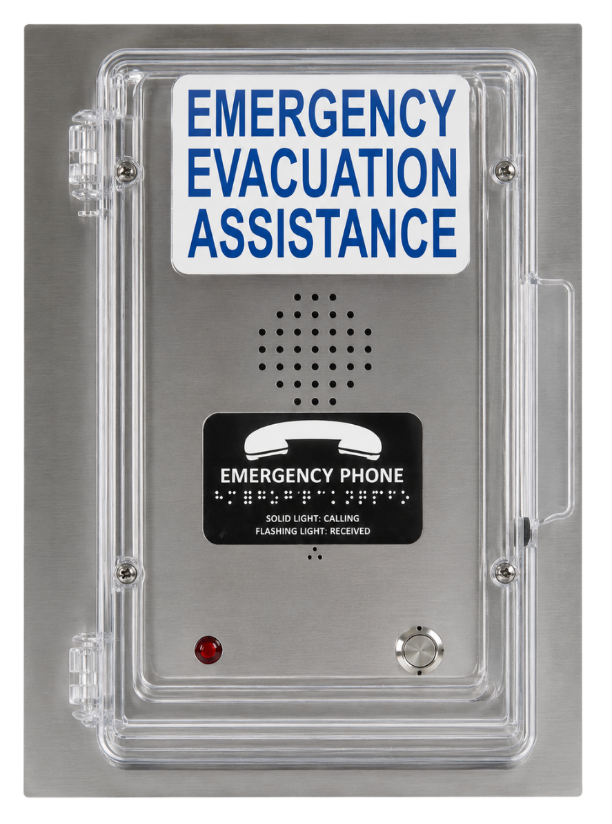 Rath Communications 2400-808SSPC2 SS Flush Mount Phone