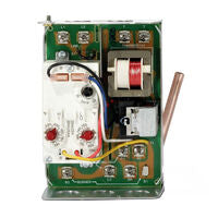 Resideo L8124A1015/U High Limit Protection, Low Limit & Circulator Vertical Mount Triple Aquastat Relay, High=10-Degree(F), Low Limit=10-25-Degree Adj Differential, L8124A1015