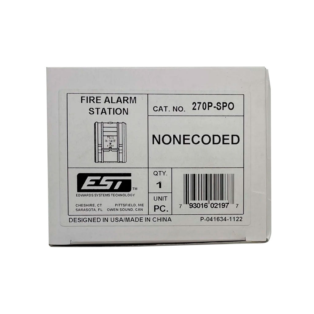 270P - SPO - The Fire Alarm Supplier