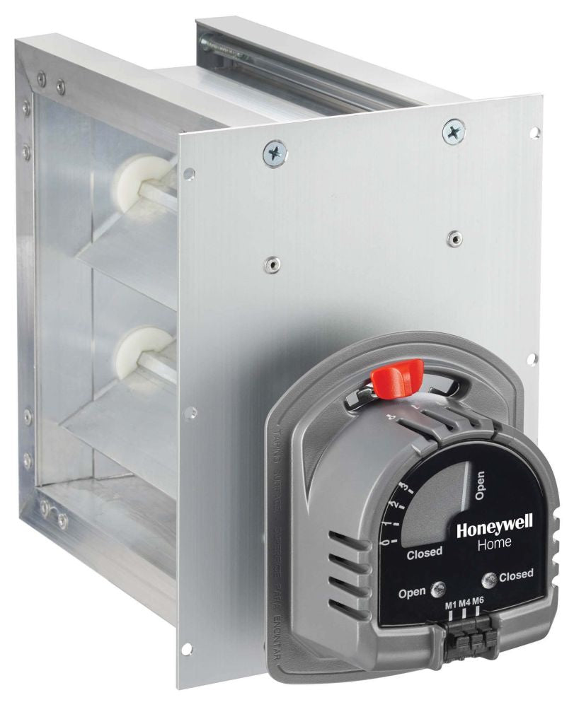 Resideo ZD8X14TZ/U 8 in. x 14 in. TrueZONE Rectangular Parallel Blade Damper