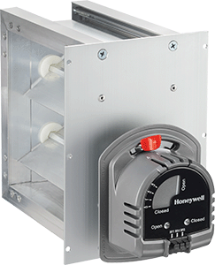 Resideo ZD8X20TZ/U 8 in. x 20 in. TrueZONE Rectangular Parallel Blade Damper