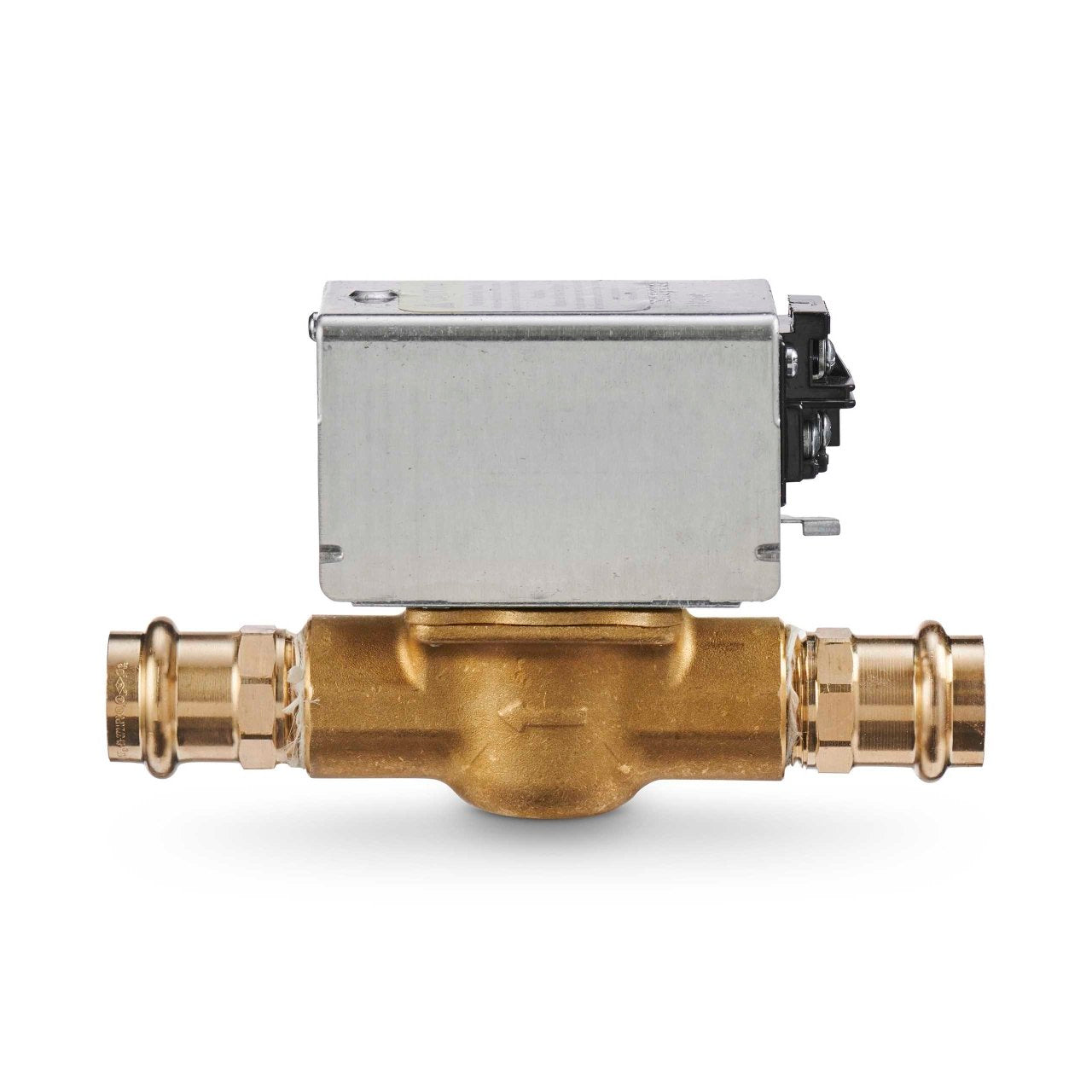 Resideo V8043F1513/U 1" Viega Propress Connection Zone Valve w/ Terminal Block Connections and End Switch