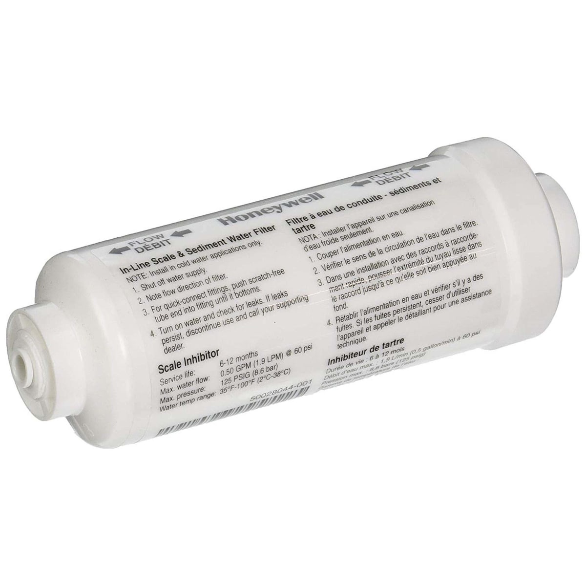 Resideo 50028044-001/U In-Line Water Filter For Scale And Sediment