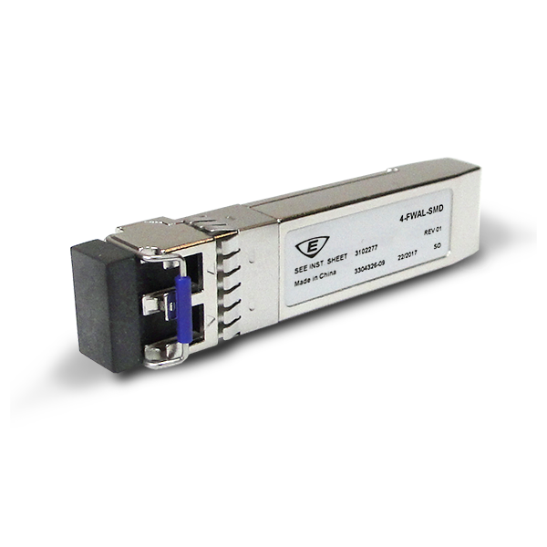 Edwards 4-FWAL-SMD SFP Network Firewall Adapter Single-Mode Single-Fiber Downlink 100Base-BX10-D 1550nm/1310nm Tx/Rx Works with 4-FWAL-SMU