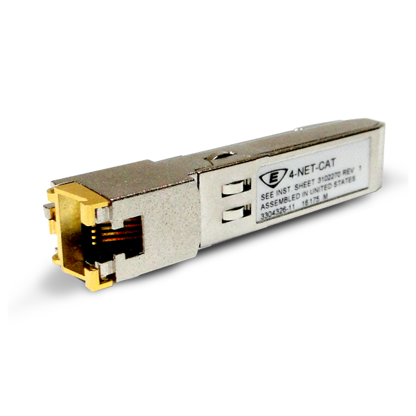Edwards 4-NET-CAT SFP Network Controller CAT5 UTP Copper 100Base-TX 100Mbps