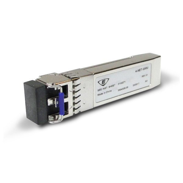 Edwards 4-NET-SMU SFP Network Controller Single-Mode Single-Fiber Uplink 100Base-BX10-U 1310nm/1550nm Tx/Rx Works with 4-NET-SMD