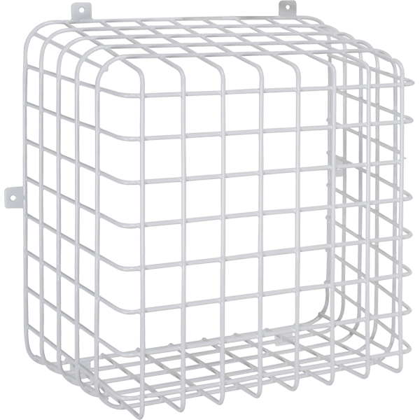 STI STI-9731 12" X 12" X 8" Wire Cage - White