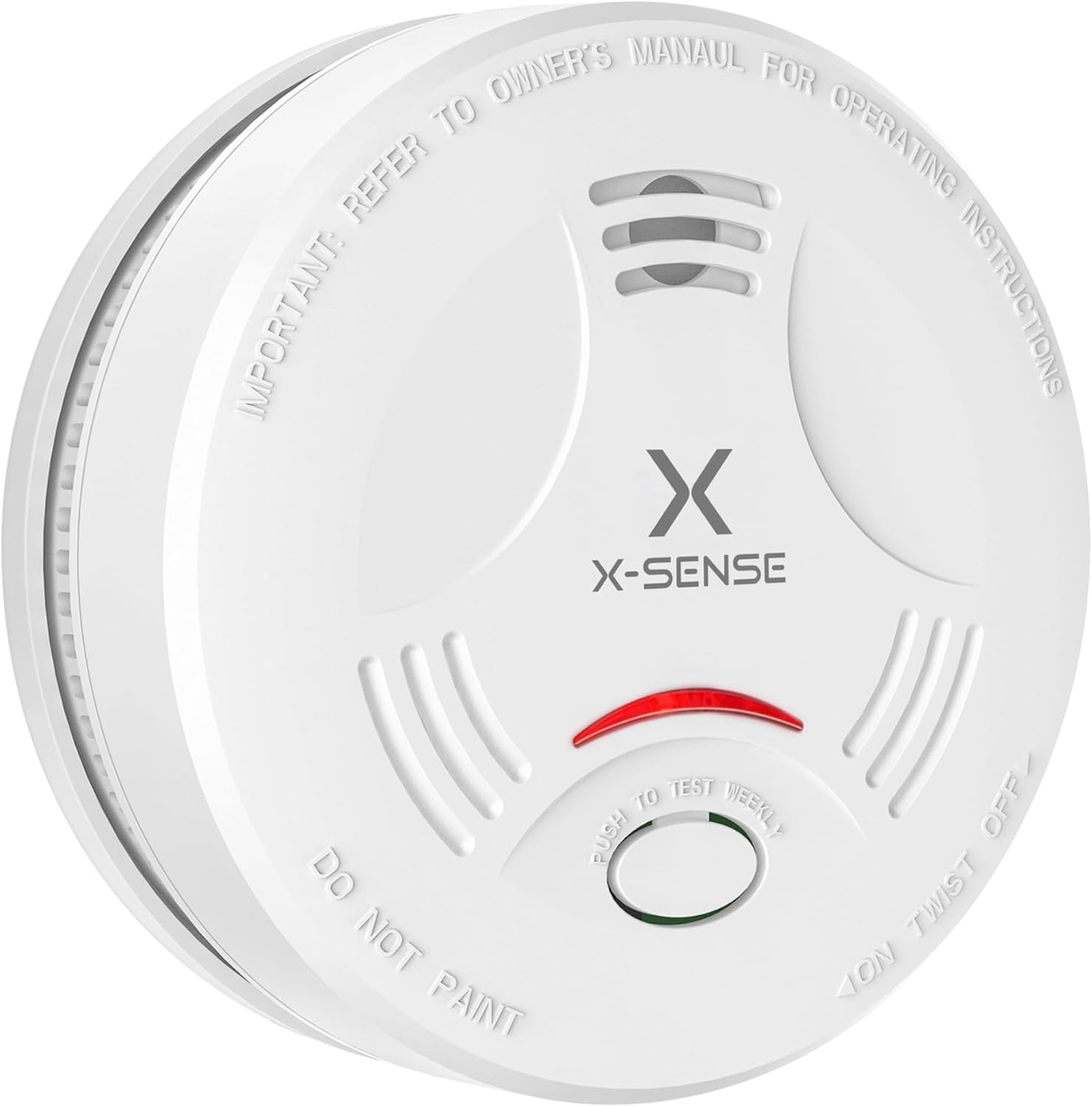 X-Sense SD11 Stand-Alone Audible and Visual Smoke Alarm