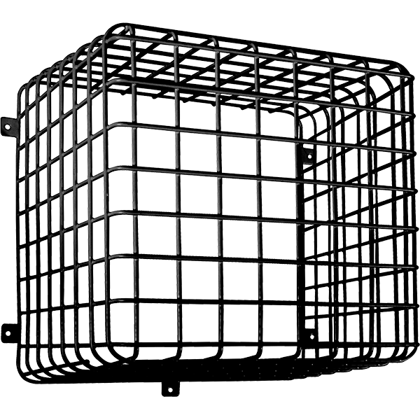 STI STI-9730-BK Large 12" X 12" X 12" Wire Cage - Black