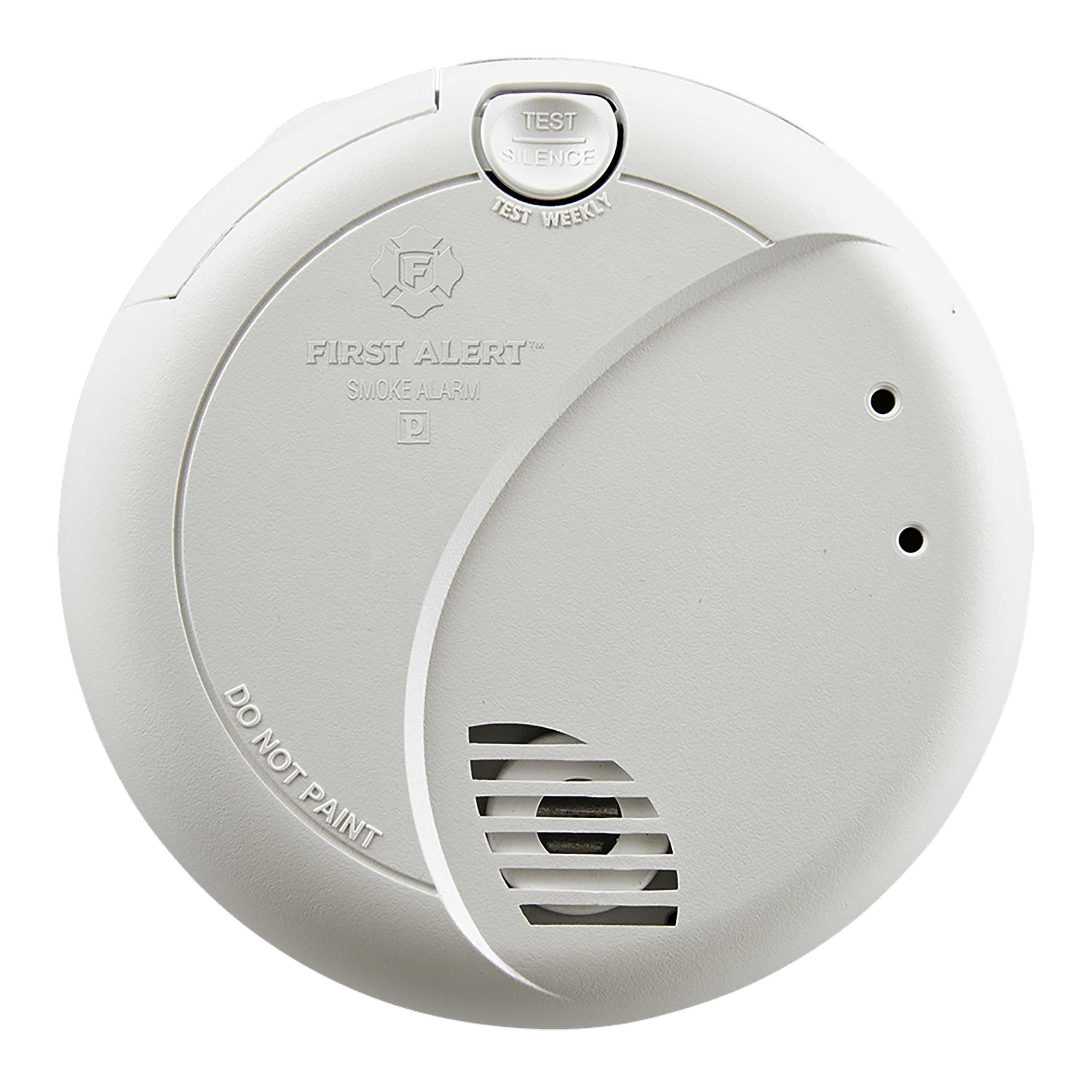 First Alert 7010B Hardwired Photoelectric Smoke Alarm with Battery Backup