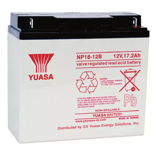 Yuasa NP18-12B 12v 17.2Ah Bolted Terminal