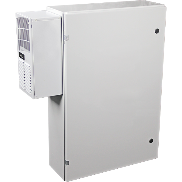 STI EM362408A Large Metal Protective Cabinet with AC & Heater (No Window)