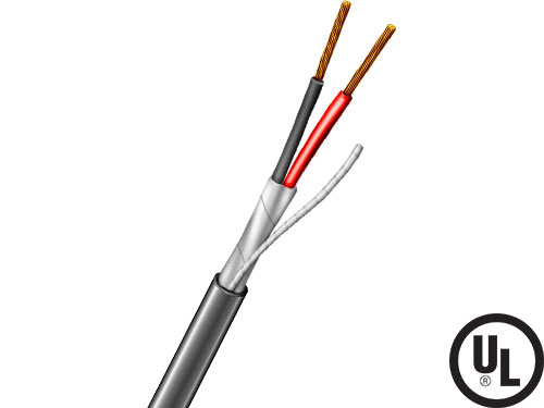 Aiphone 82220250C 2 conductor, 22AWG, Shielded Wire, 500′