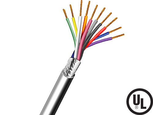 Aiphone 82221050C 10 conductor, 22AWG, Shielded Wire, 500′