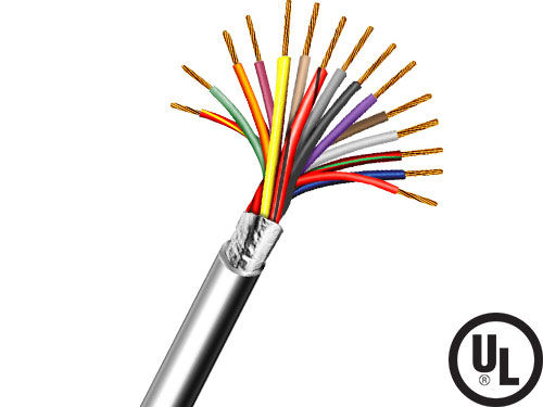 Aiphone 82222050C 20 conductor, 22AWG, Shielded Wire, 500′