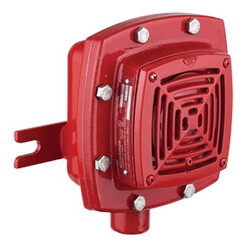 Kidde 889D-AW hazardous location vibrating horn, red