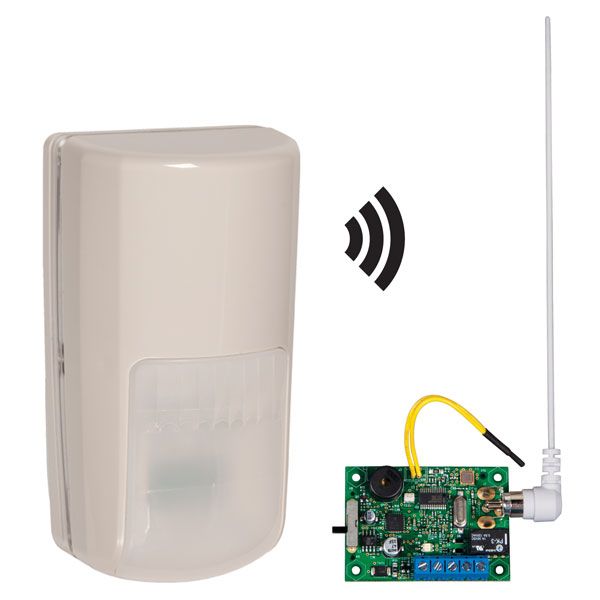 STI STI-34759 Wireless Outdoor Motion Detector with Single Slave Receiver