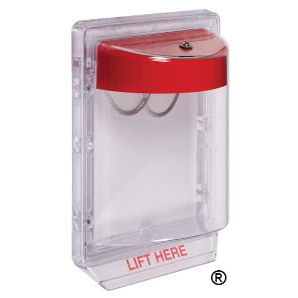 STI STI-1200NR Stopper II Without Horn Fl Mt - Red Horn Housing