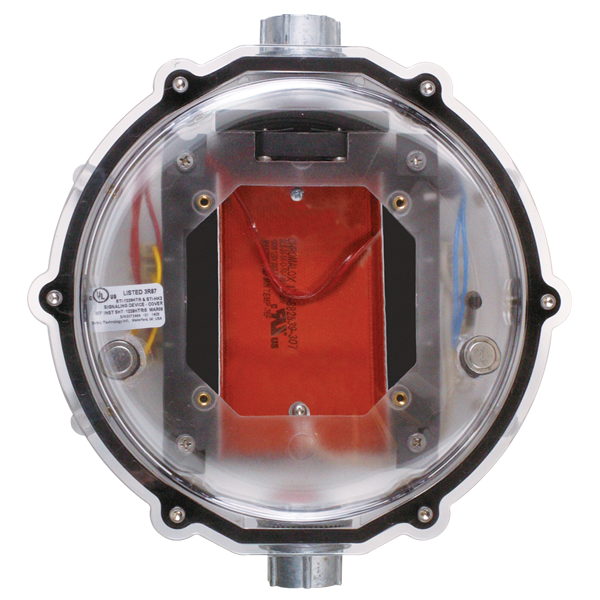 STI STI-1229HTR-HAZ Stopper Dome Heated for Strobe Only NEMA 4X Hazardous Locations