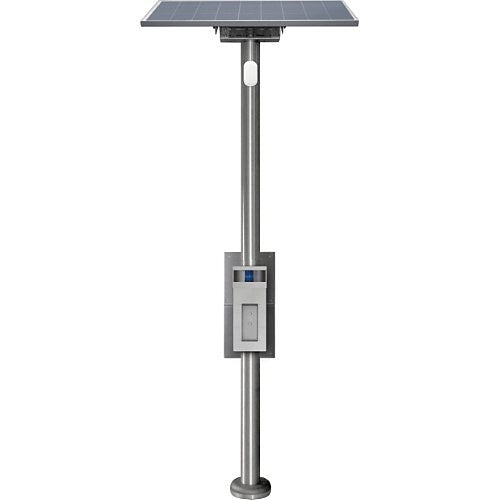 Aiphone TWS-Z4 TW Series 1-Panel Solar Tower with Hooded Emergency Wall Box