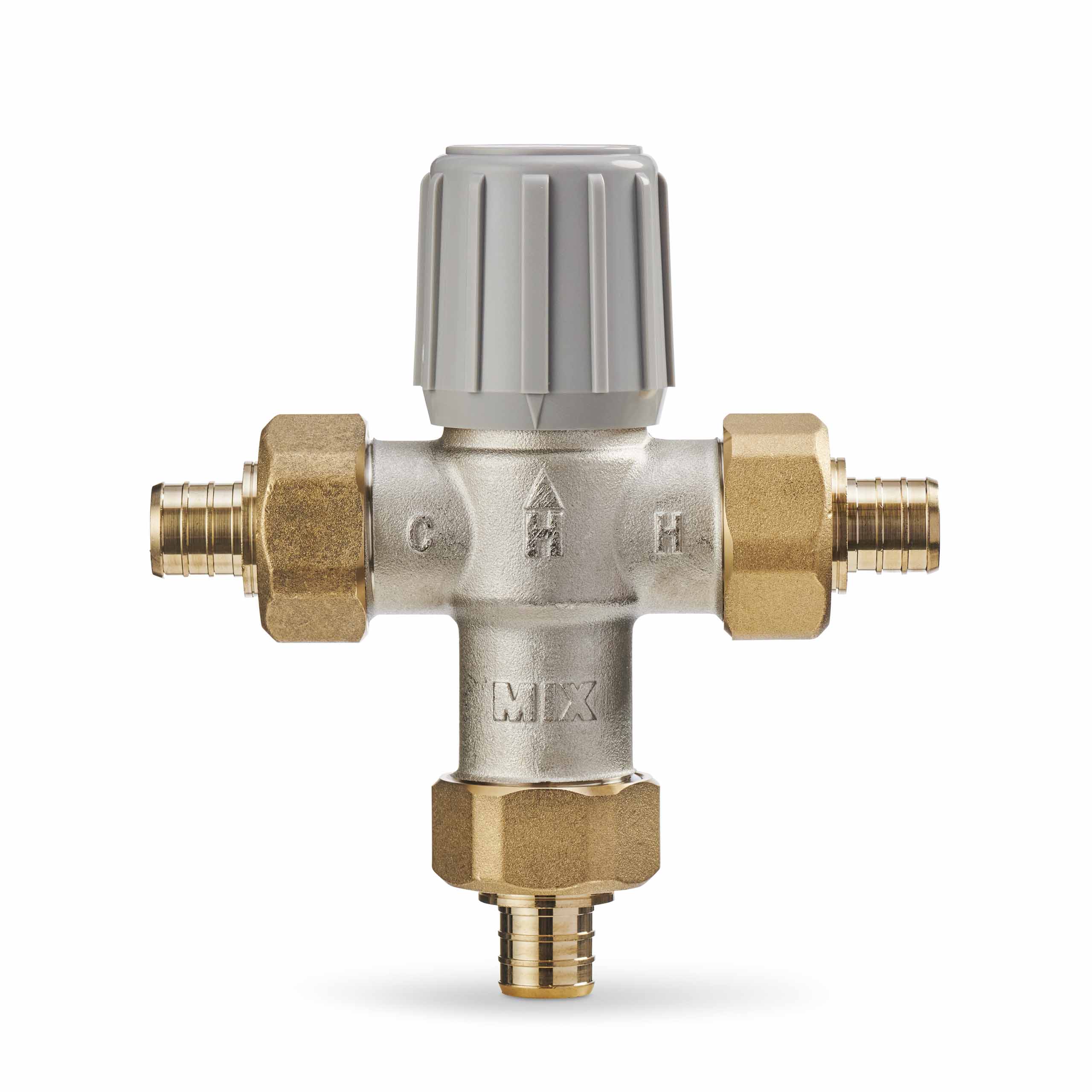 Resideo AM101-UPEX-1LF/U 3/4 in Union PEX Mixing Valve - STD