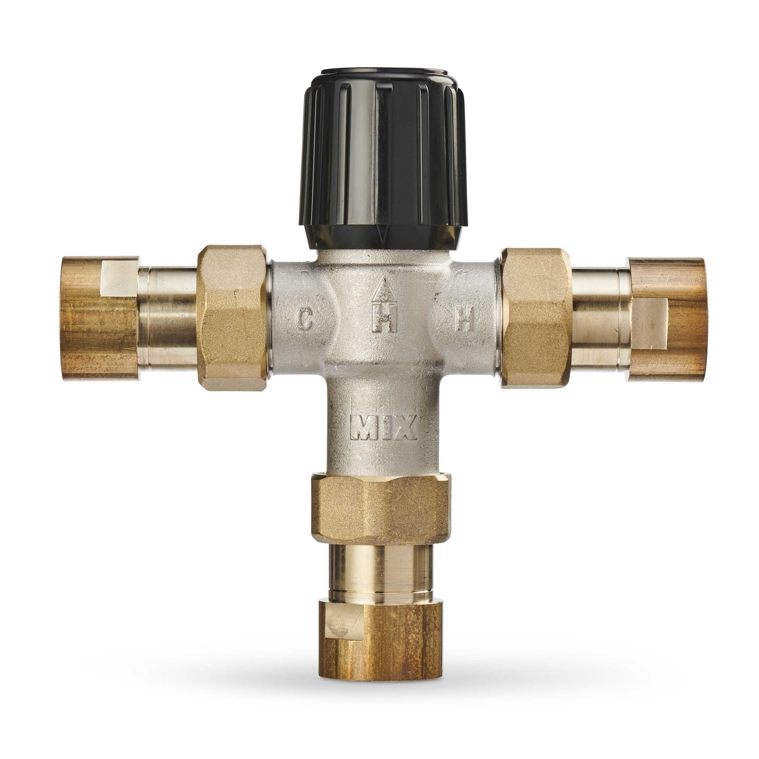 Resideo AM102C1070-UT-1LF 1 in Union NPT Mixing Valve LF 1070